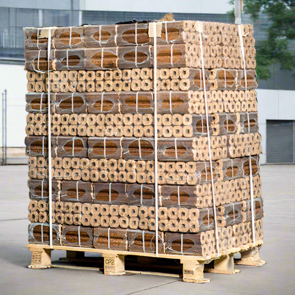 Bricchette Pini Kay in 96 sacchi da 10 kg ciascuno