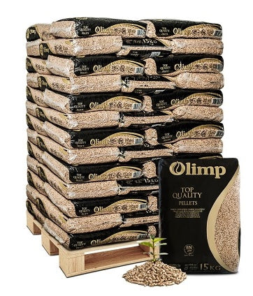 Pellet di legno Olimp Premium Quality 975 kg