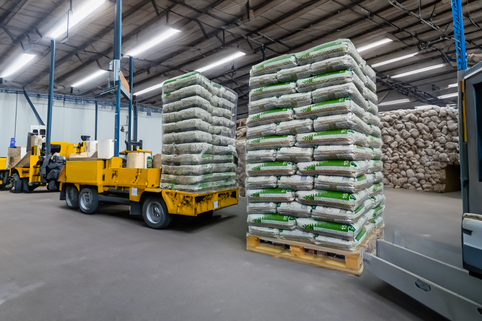 Pellet HS Timber - Tavolozza con 66 sacchi da 15 kg